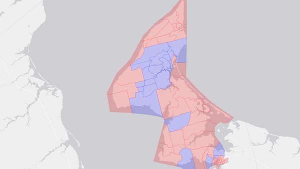 2000 Egmont poll map