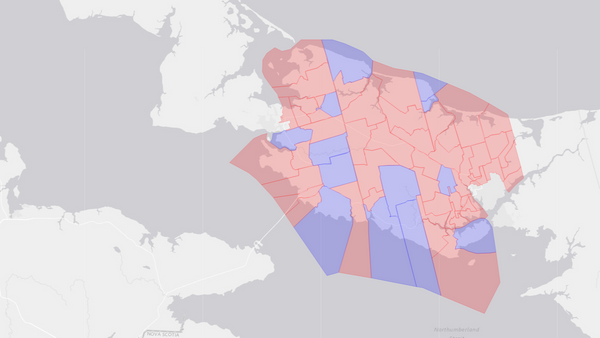2000 Malpeque poll map