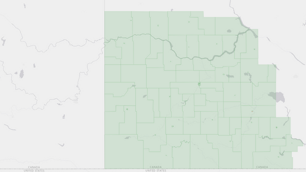 2000 Cypress Hills—Grasslands poll map