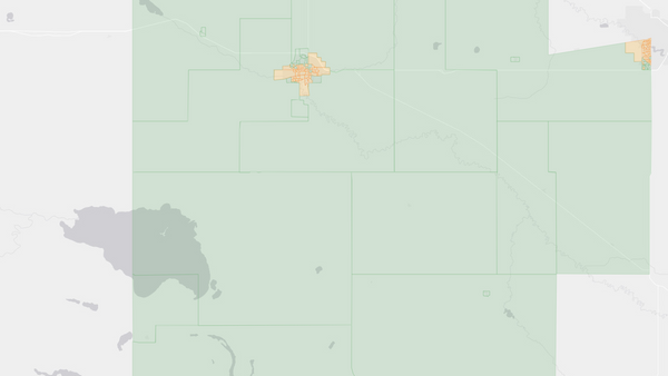 2000 Palliser poll map