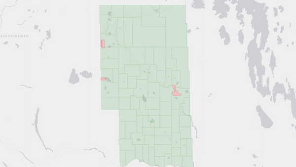 2000 Yorkton—Melville poll map