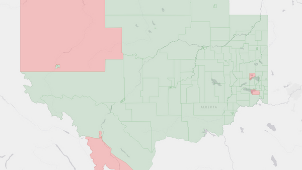 2000 Yellowhead poll map