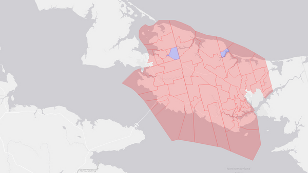 2004 Malpeque poll map