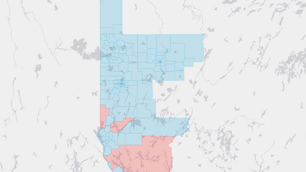 2004 Abitibi—Témiscamingue poll map