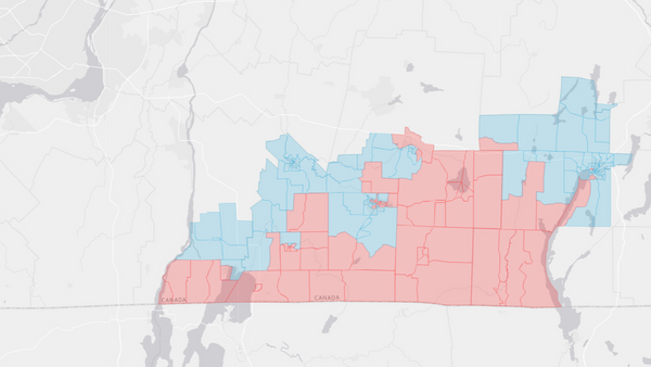 2004 Brome—Missisquoi poll map