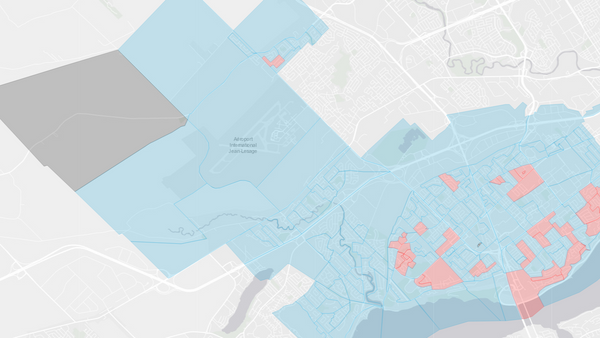 2004 Louis-Hébert poll map