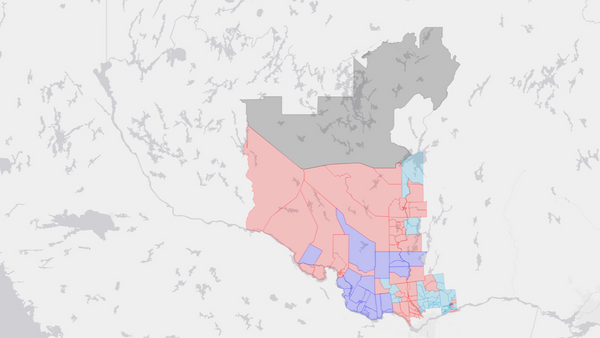 2004 Pontiac poll map
