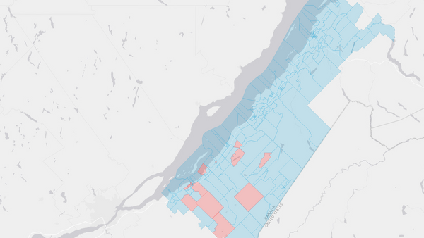 2004 Rivière-du-Loup—Montmagny poll map