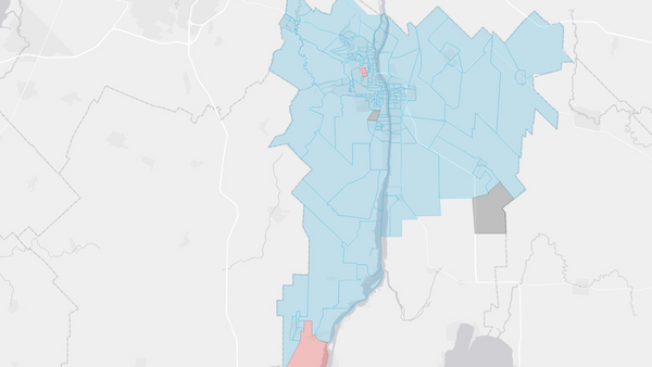 2004 Saint-Jean poll map