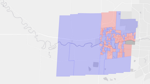2004 Charleswood—St. James poll map