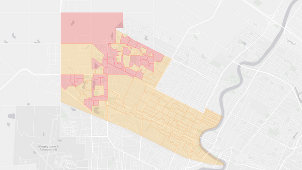 2004 Winnipeg North poll map