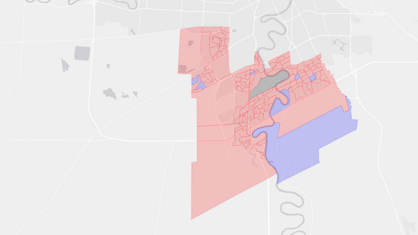 2004 Winnipeg South poll map
