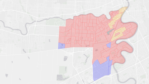 2004 Winnipeg South Centre poll map
