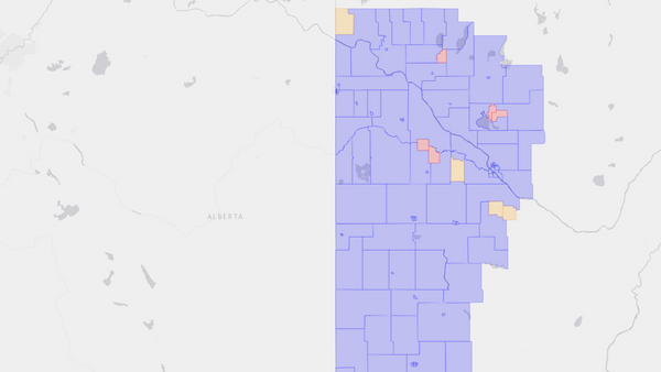 2004 Battlefords—Lloydminster poll map