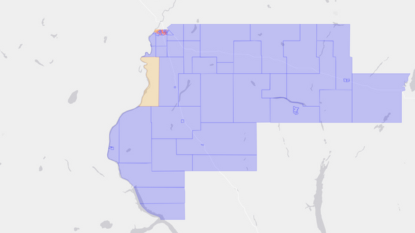 2004 Blackstrap poll map