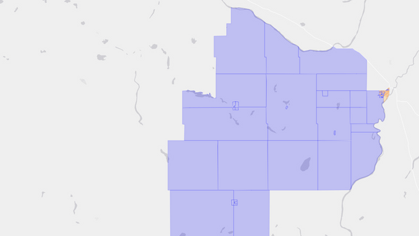 2004 Saskatoon—Rosetown—Biggar poll map