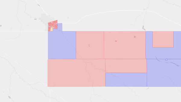 2004 Wascana poll map
