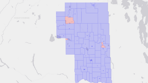 2004 Yorkton—Melville poll map