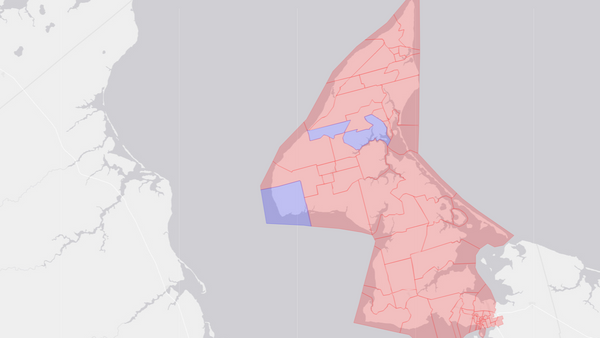 2006 Egmont poll map