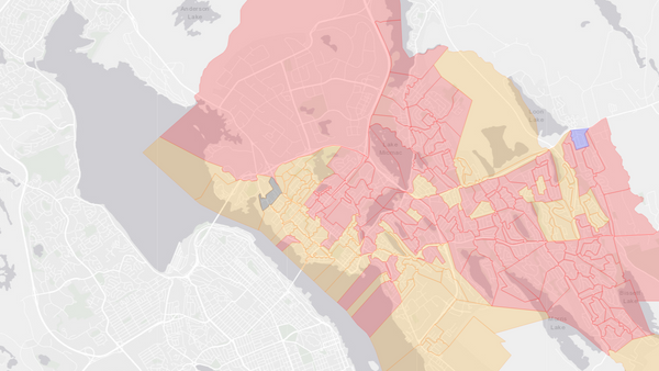 2006 Dartmouth—Cole Harbour poll map