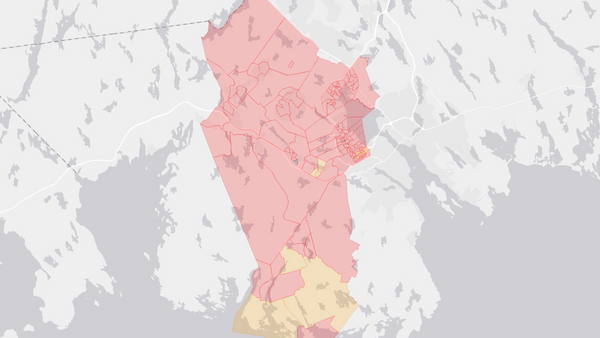 2006 Halifax West poll map