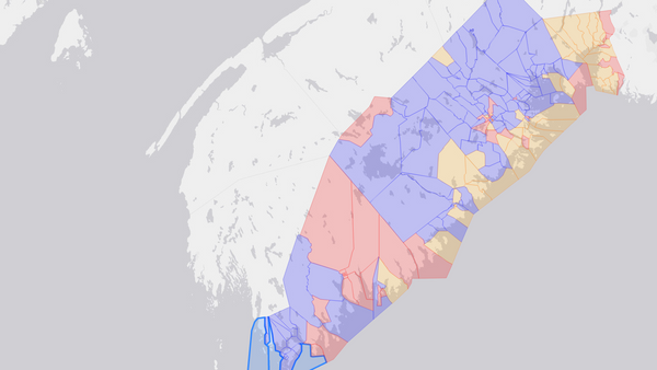 2006 South Shore—St. Margaret's poll map