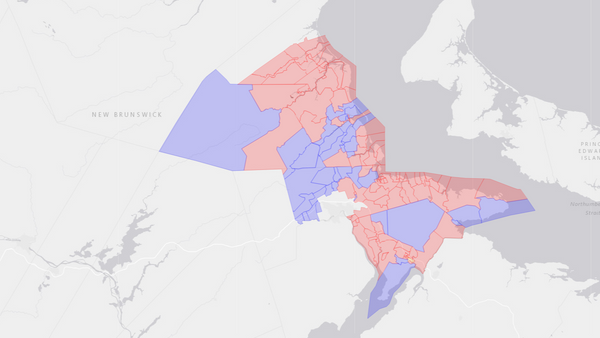 2006 Beauséjour poll map