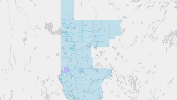 2006 Abitibi—Témiscamingue poll map