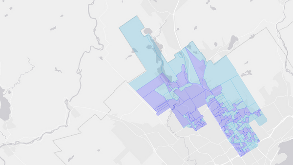 2006 Charlesbourg—Haute-Saint-Charles poll map