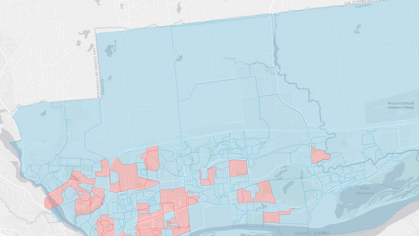 2006 Gatineau poll map