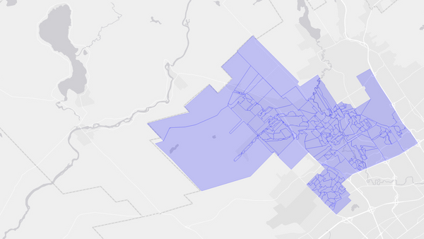 2006 Louis-Saint-Laurent poll map