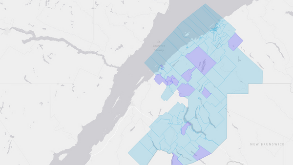 2006 Rimouski-Neigette—Témiscouata—Les Basques poll map