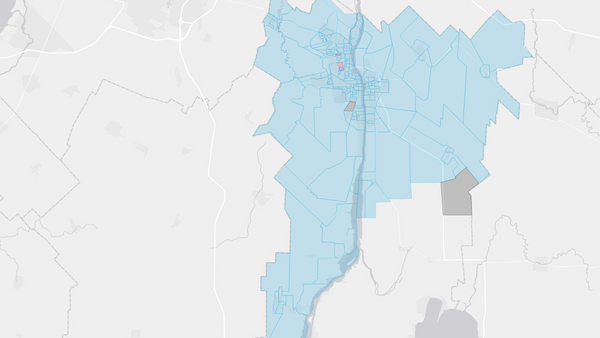 2006 Saint-Jean poll map