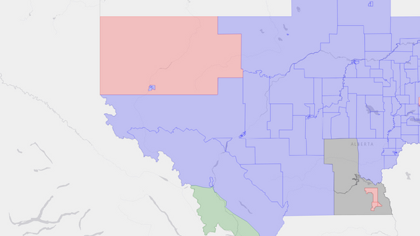2006 Yellowhead poll map