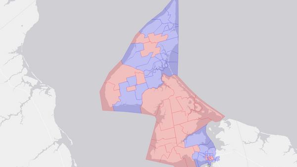 2008 Egmont poll map