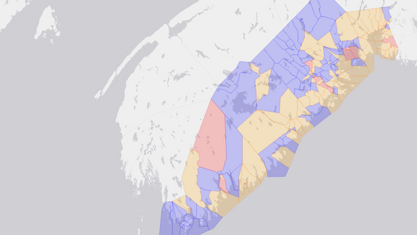 2008 South Shore—St. Margaret's poll map
