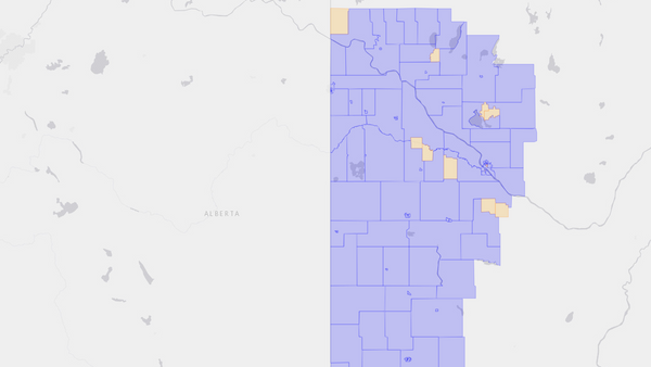 2008 Battlefords—Lloydminster poll map