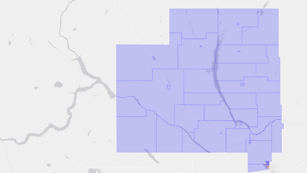 2008 Regina—Lumsden—Lake Centre poll map