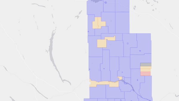 2008 Regina—Qu'Appelle poll map