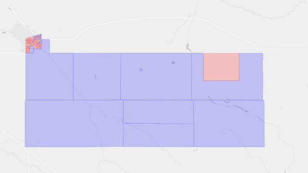 2008 Wascana poll map
