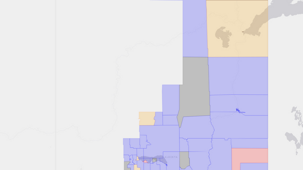 2008 Fort McMurray—Athabasca poll map