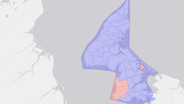 2011 Egmont poll map