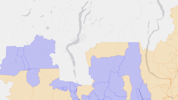 2011 British Columbia Southern Interior poll map