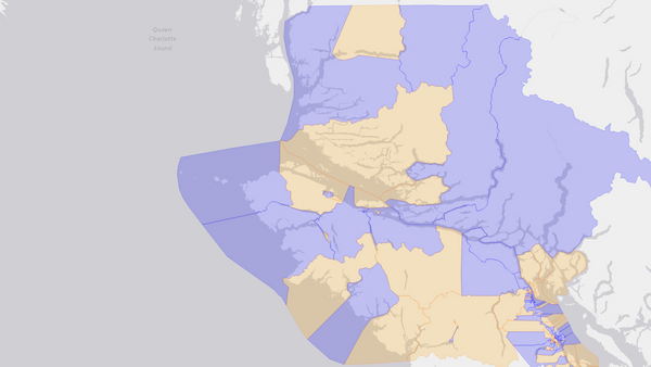 2011 Vancouver Island North poll map