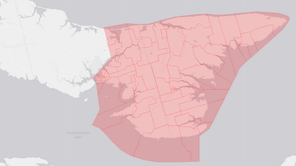 2015 Cardigan poll map