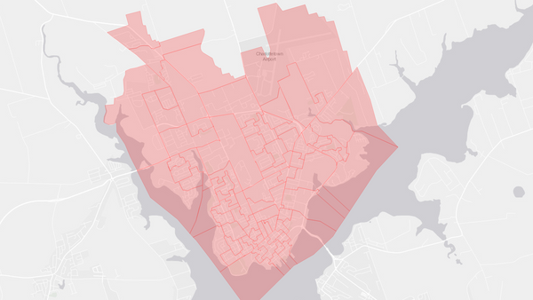 2015 Charlottetown poll map