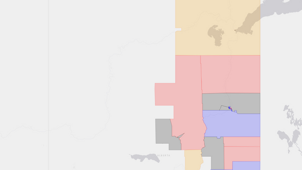 2015 Fort McMurray—Cold Lake poll map
