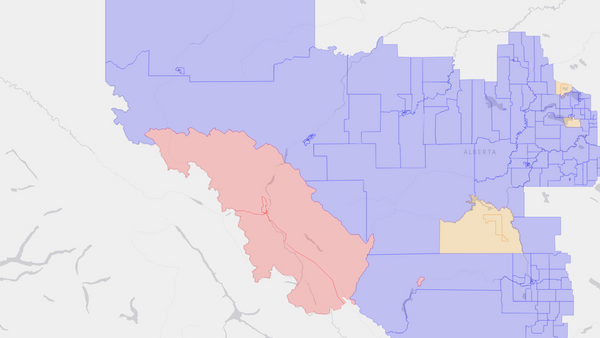 2015 Yellowhead poll map