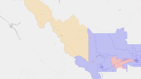 2019 Banff—Airdrie poll map