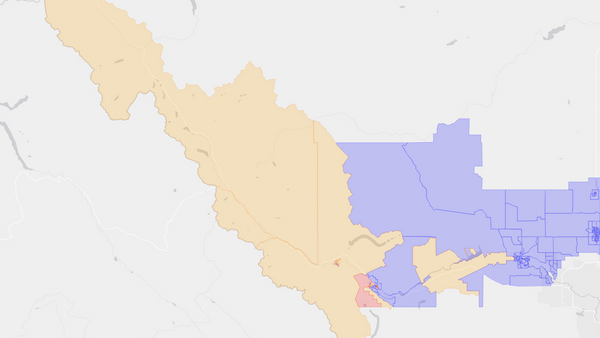 2021 Banff—Airdrie poll map